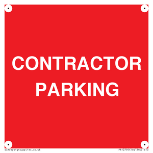 CONTRACTOR PARKING